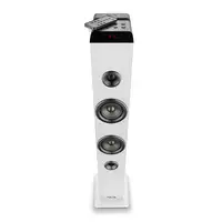 NGS SKYCHARM PRO WHITE: Torre de sonido 50W, función broadcasting.