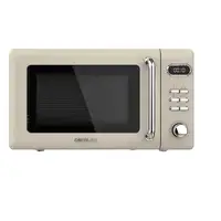 Cecotec 01714 microondas Beige Microondas con grill Encimera 20 L 700 W