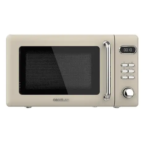 Cecotec 01714 microondas Beige Microondas con grill Encimera 20 L 700 W