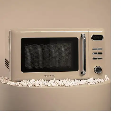 Cecotec 01714 microondas Beige Microondas con grill Encimera 20 L 700 W