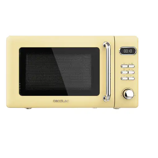 Cecotec 01714 microondas Beige Microondas con grill Encimera 20 L 700 W