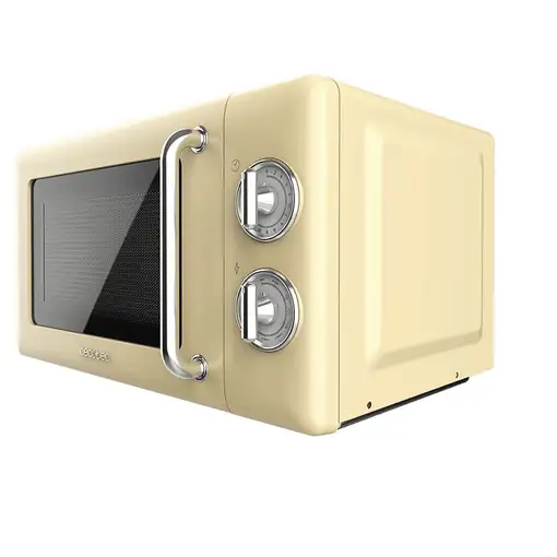 Cecotec 01708 microondas Beige, Acero inoxidable Microondas con grill Encimera 20