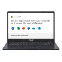 ASUS E410MA-EK1945 - Portátil 14" Full HD (Celeron N4020, 4GB RAM, 256GB SSD, UHD