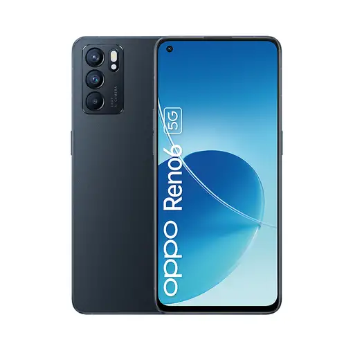 OPPO 6 16,3 cm (6.43") SIM doble Android 11 5G USB Tipo C 8 GB 128 GB 4300 mAh Neg