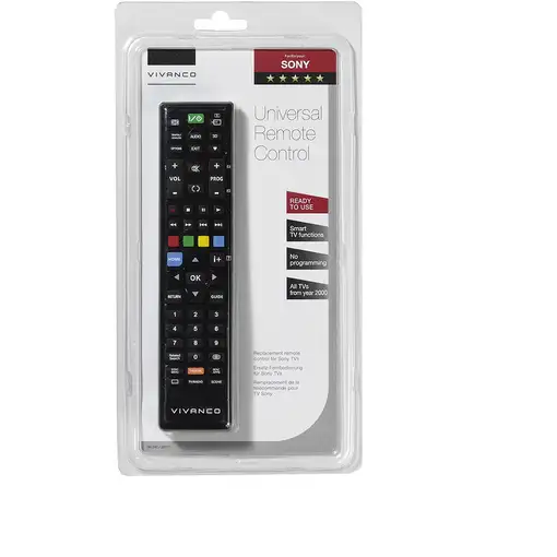 Vivanco RR 240 mando a distancia IR inalámbrico TV Botones