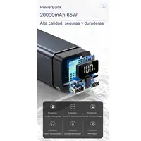 Leotec Batería externa para portátiles 65W POWER DELIVERY 20.000mAh