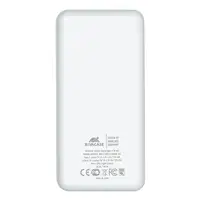 Rivacase VA2572 Polímero de litio 20000 mAh Blanco