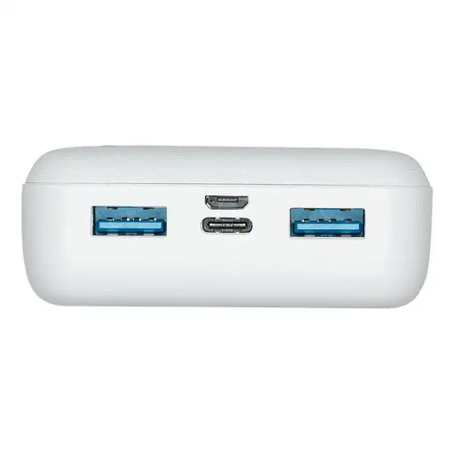 Rivacase VA2572 Polímero de litio 20000 mAh Blanco