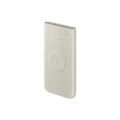 Samsung EB-U2510XUEGEU batería externa 10000 mAh Cargador inalámbrico Beige