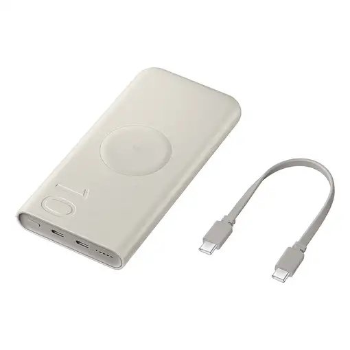 Samsung EB-U2510XUEGEU batería externa 10000 mAh Cargador inalámbrico Beige