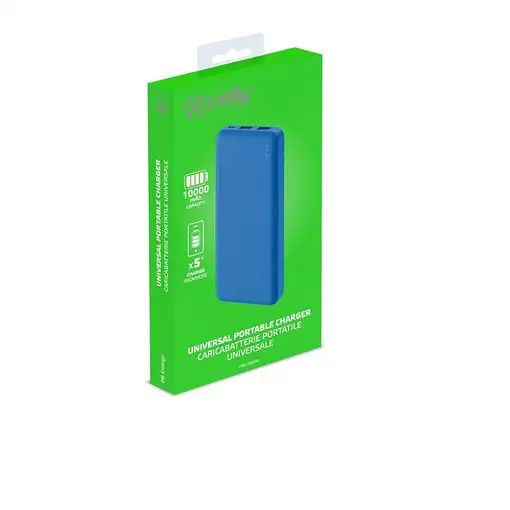 Celly PBE10000 Ión de litio 10000 mAh Azul