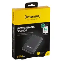 Intenso 7313520 batería externa Polímero de litio 5000 mAh Negro