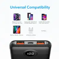 VEGER L10 VG-W1105PD PD20W 10000mAh Screen Powerbank