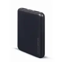 Gembird PB05-02 batería externa Polímero de litio 5000 mAh Negro