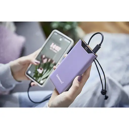 Intenso 7332033 batería externa Polímero de litio 10000 mAh Púrpura
