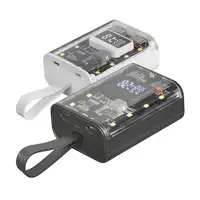 Mars Gaming MPK-10K, Power Bank Compacta 22.5W, Carga Rápida QC3.0 & PD3.0 10000mA