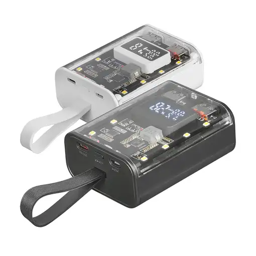Mars Gaming MPK-10K, Power Bank Compacta 22.5W, Carga Rápida QC3.0 & PD3.0 10000mA