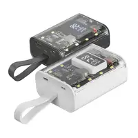 Mars Gaming MPK-10K, Power Bank Compacta 22.5W, Carga Rápida QC3.0 & PD3.0 10000mA