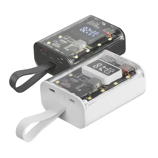 Mars Gaming MPK-10K, Power Bank Compacta 22.5W, Carga Rápida QC3.0 & PD3.0 10000mA