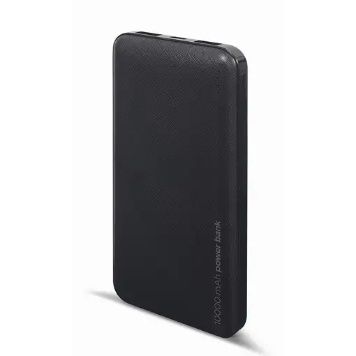 Gembird PB10-02 batería externa Polímero de litio 10000 mAh Negro