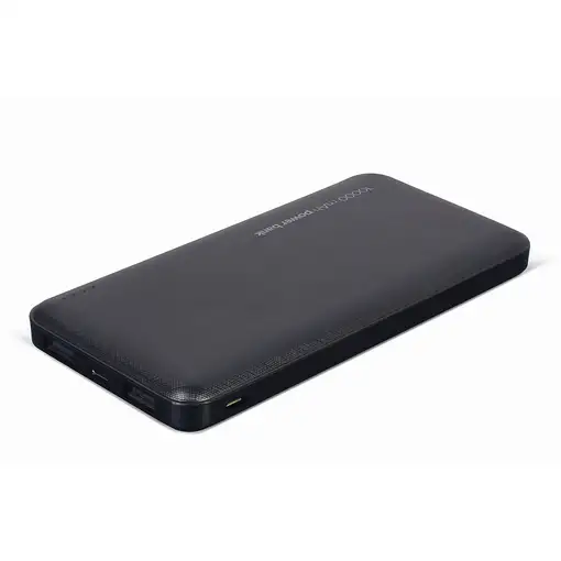 Gembird PB10-02 batería externa Polímero de litio 10000 mAh Negro