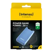Intenso 7332055 batería externa Polímero de litio 20000 mAh Azul
