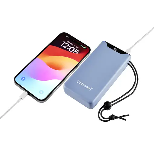 Intenso 7332055 batería externa Polímero de litio 20000 mAh Azul