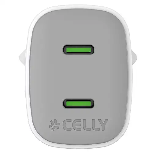 Celly UPTC2USBC45WWH cargador de dispositivo móvil Universal Blanco Corriente alte