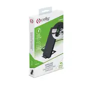 Celly WLFASTSTANDBK cargador de dispositivo móvil Smartphone Negro CC Cargador ina