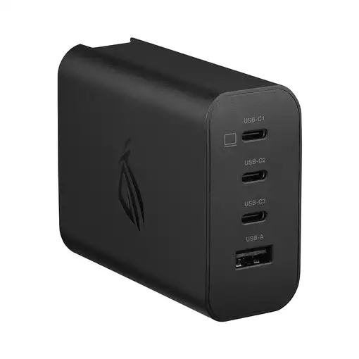 ASUS ROG 140W USB-C GaN Universal Negro Corriente alterna Carga rápida Interior