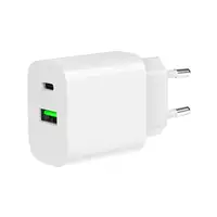 Gembird TA-UC-PDQC20-01-W cargador de dispositivo móvil Universal Blanco Corriente