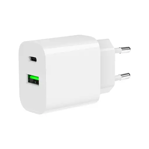 Gembird TA-UC-PDQC20-01-W cargador de dispositivo móvil Universal Blanco Corriente