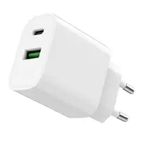 Gembird TA-UC-PDQC20-01-W cargador de dispositivo móvil Universal Blanco Corriente