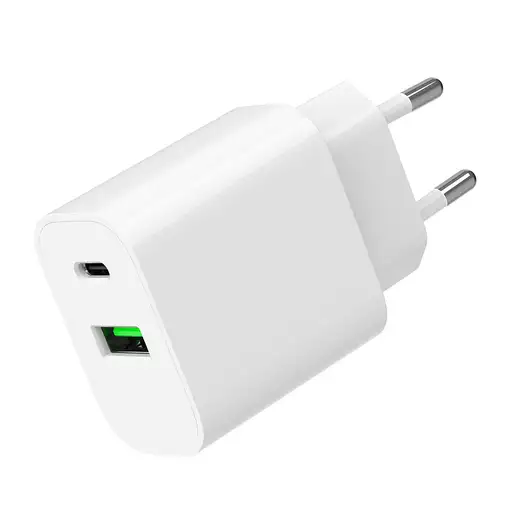 Gembird TA-UC-PDQC20-01-W cargador de dispositivo móvil Universal Blanco Corriente