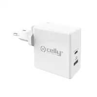 Celly TCUSBC30WWH cargador de dispositivo móvil Universal Blanco Corriente alterna