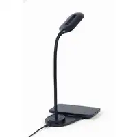 Gembird TA-WPC10-LED-01 cargador de dispositivo móvil Smartphone Negro CC Cargador