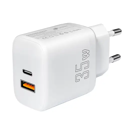 Leotec LECSPH35W2W cargador de dispositivo móvil Universal Blanco Corriente altern
