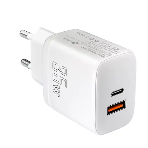 Leotec LECSPH35W2W cargador de dispositivo móvil Universal Blanco Corriente altern