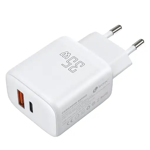 Leotec LECSPH35W2W cargador de dispositivo móvil Universal Blanco Corriente altern