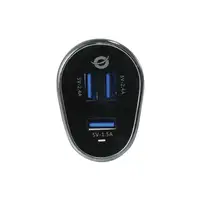 Conceptronic CARDEN06B cargador de dispositivo móvil Universal Negro Encendedor de