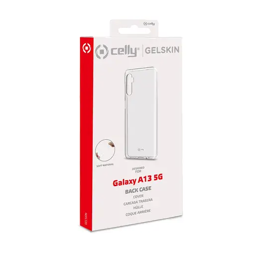 Celly Gelskin funda para teléfono móvil 16,5 cm (6.5") Transparente