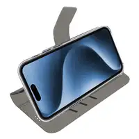 Celly WALLY1079 funda para teléfono móvil 16 cm (6.3") Funda cartera Negro
