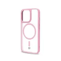 Celly Magmatt funda para teléfono móvil 15,5 cm (6.1") Rosa, Transparente