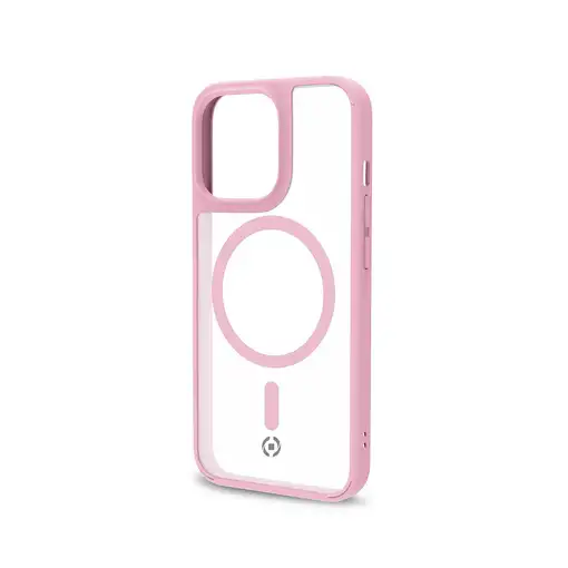 Celly Magmatt funda para teléfono móvil 15,5 cm (6.1") Rosa, Transparente