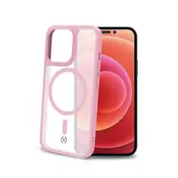 Celly Magmatt funda para teléfono móvil 15,5 cm (6.1") Rosa, Transparente
