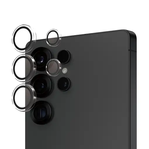 PanzerGlass ® Hoops® Transparent Camera Lens Protector Samsung Galaxy S25 Ultra Pr