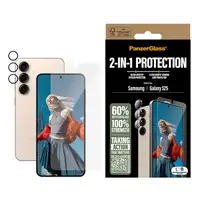 PanzerGlass ® 2-in-1 Protection Bundle Samsung Galaxy S25 Protector de pantalla 1