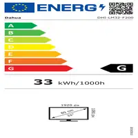 Dahua Technology DHI-LM32-F200 LED display 80 cm (31.5") 1920 x 1080 Pixeles Full