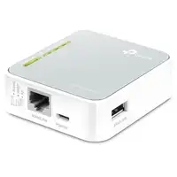 TP-Link TL-MR3020 router inalámbrico Ethernet rápido Banda única (2,4 GHz) Gris, B