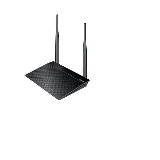ASUS RT-N12E router inalámbrico Ethernet rápido Negro, Metálico